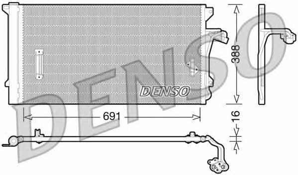 DENSO DCN02003 Cooler Module DCN02003
