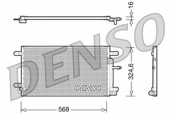 DENSO DCN02020 Cooler Module DCN02020