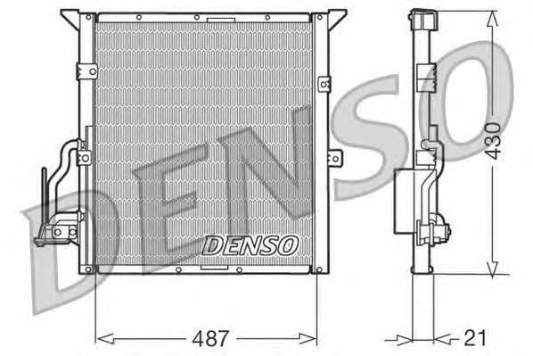 DENSO DCN05002 Cooler Module DCN05002
