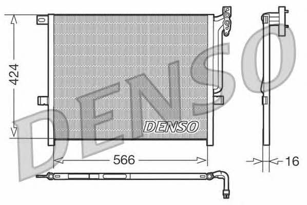 DENSO DCN05004 Cooler Module DCN05004
