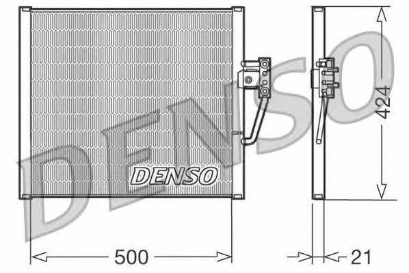 DENSO DCN05005 Cooler Module DCN05005