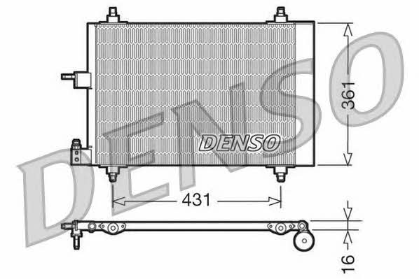 DENSO DCN07009 Cooler Module DCN07009