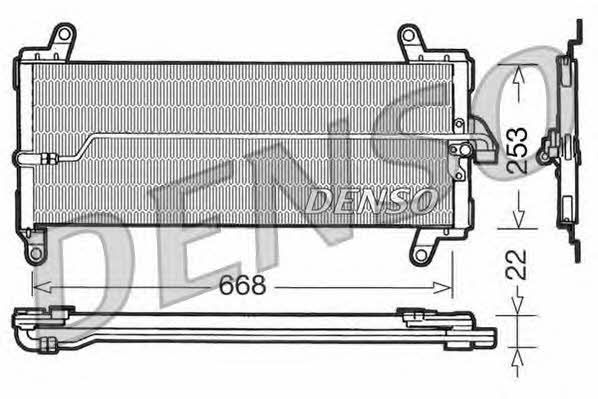 DENSO DCN09002 Cooler Module DCN09002