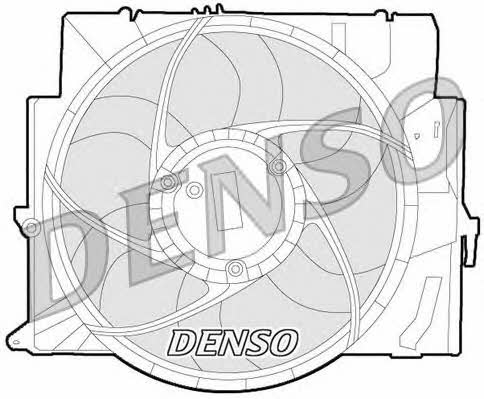 DENSO DER05006 Hub, engine cooling fan wheel DER05006