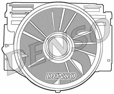 DENSO DER05007 Hub, engine cooling fan wheel DER05007