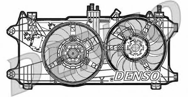 DENSO DER09027 Hub, engine cooling fan wheel DER09027