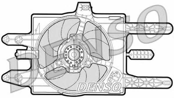 DENSO DER09031 Hub, engine cooling fan wheel DER09031