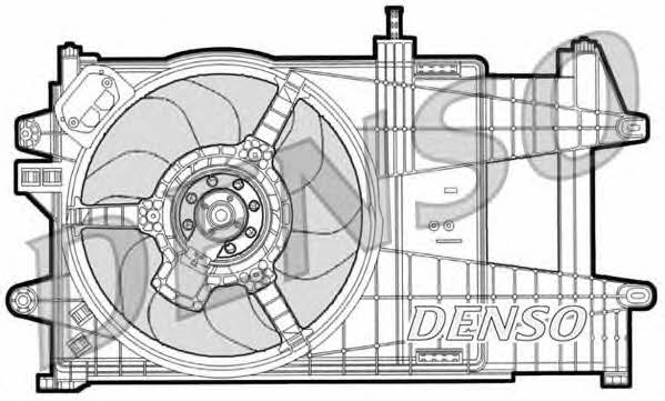 DENSO DER09039 Hub, engine cooling fan wheel DER09039
