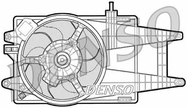 DENSO DER09040 Hub, engine cooling fan wheel DER09040