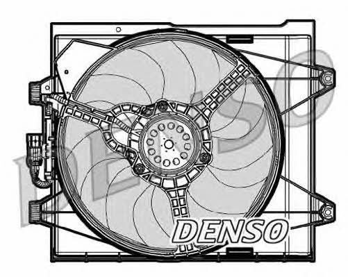 DENSO DER09046 Hub, engine cooling fan wheel DER09046