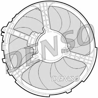 DENSO DER09062 Hub, engine cooling fan wheel DER09062