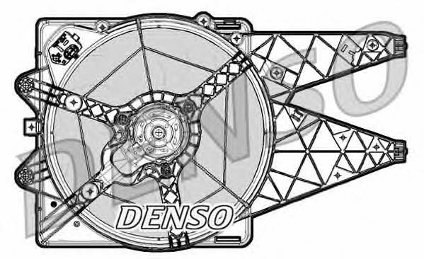 DENSO DER09064 Hub, engine cooling fan wheel DER09064