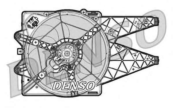 DENSO DER09065 Hub, engine cooling fan wheel DER09065