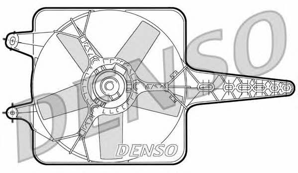 DENSO DER09071 Hub, engine cooling fan wheel DER09071