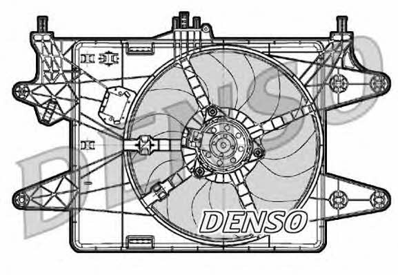 DENSO DER09083 Hub, engine cooling fan wheel DER09083