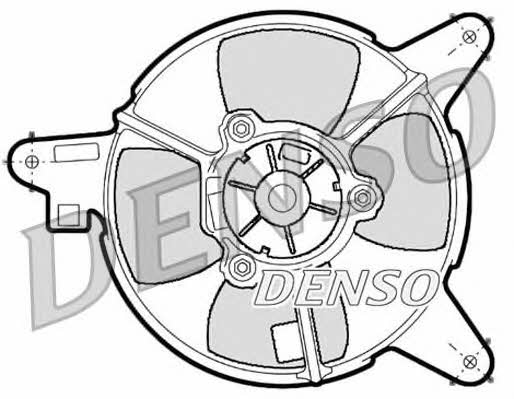 DENSO DER09087 Hub, engine cooling fan wheel DER09087