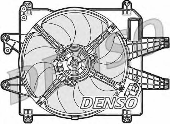 DENSO DER09089 Hub, engine cooling fan wheel DER09089