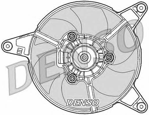 DENSO DER09090 Hub, engine cooling fan wheel DER09090