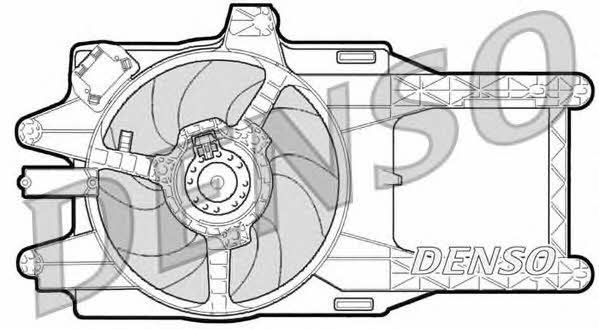 DENSO DER13002 Hub, engine cooling fan wheel DER13002
