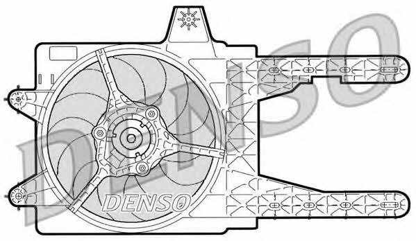 DENSO DER13006 Hub, engine cooling fan wheel DER13006