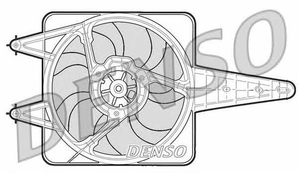 DENSO DER13203 Hub, engine cooling fan wheel DER13203