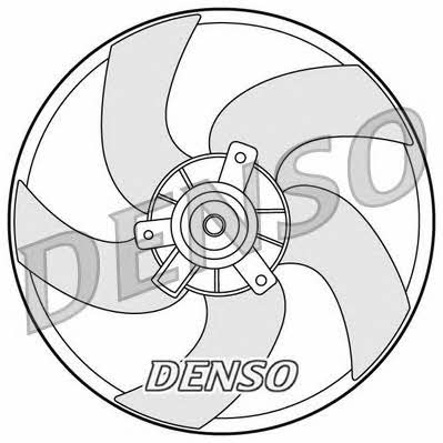 DENSO DER21011 Hub, engine cooling fan wheel DER21011