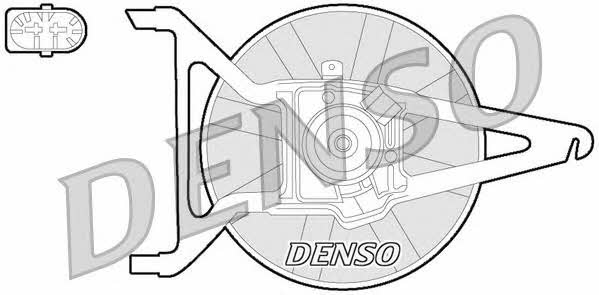 DENSO DER21020 Hub, engine cooling fan wheel DER21020