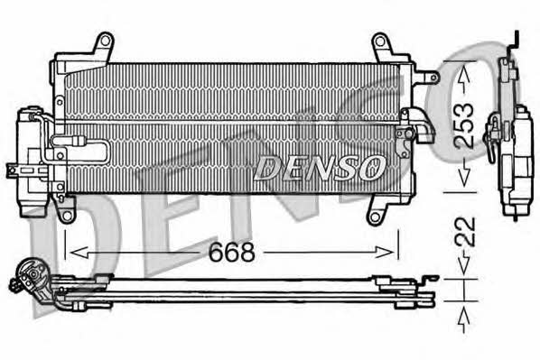 DENSO DCN09093 Cooler Module DCN09093
