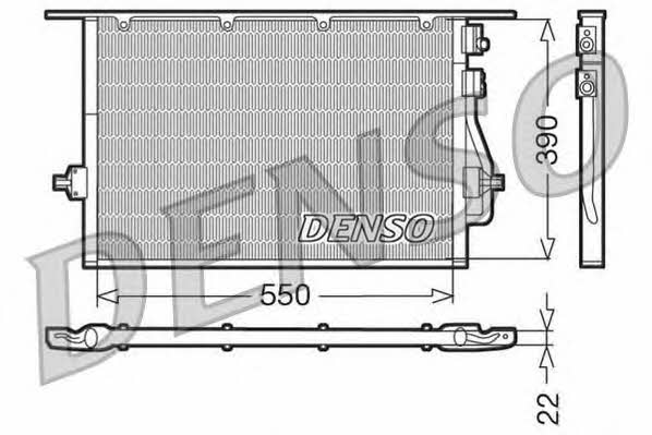 DENSO DCN10014 Cooler Module DCN10014