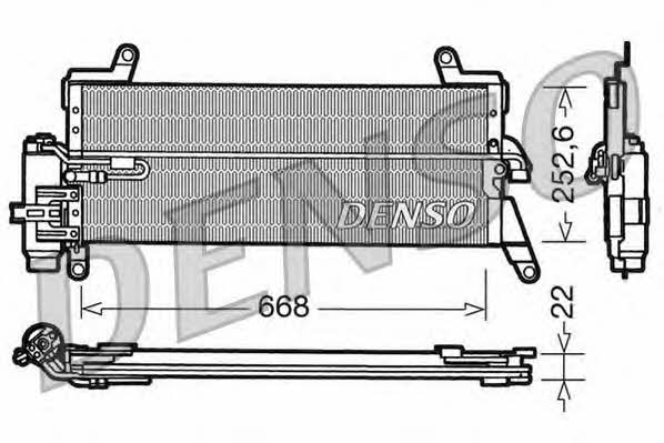 DENSO DCN13010 Cooler Module DCN13010