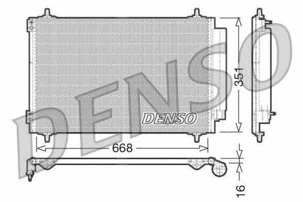 DENSO DCN21017 Cooler Module DCN21017