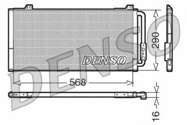 DENSO DCN24001 Cooler Module DCN24001