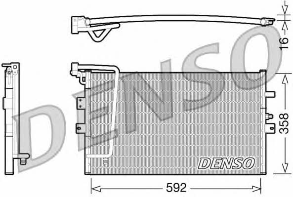 DENSO DCN25002 Cooler Module DCN25002