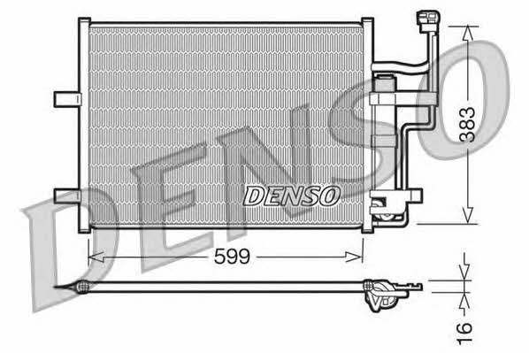 DENSO DCN44003 Cooler Module DCN44003