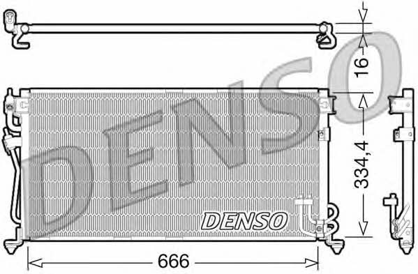 DENSO DCN45002 Cooler Module DCN45002