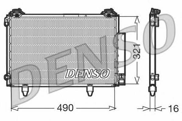 DENSO DCN50002 Cooler Module DCN50002