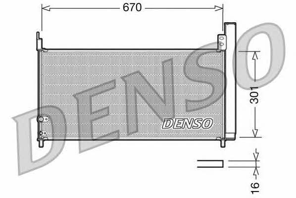 DENSO DCN50037 Cooler Module DCN50037