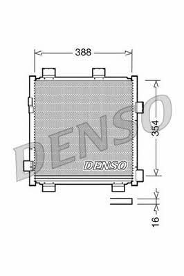 DENSO DCN50040 Cooler Module DCN50040