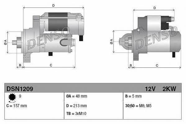 Buy DENSO DSN1209 – good price at EXIST.AE!