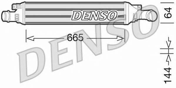 DENSO DIT02036 Intercooler, charger DIT02036