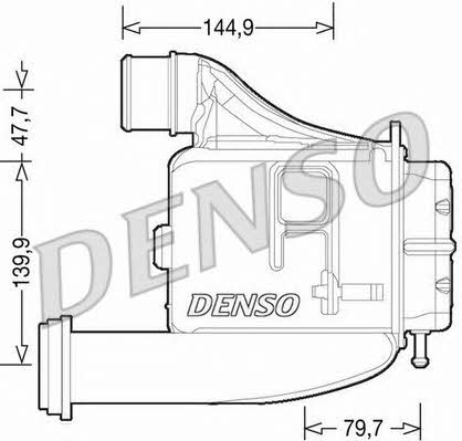 Intercooler charger Iveco: DIT12006 DENSO Intercooler, charger
