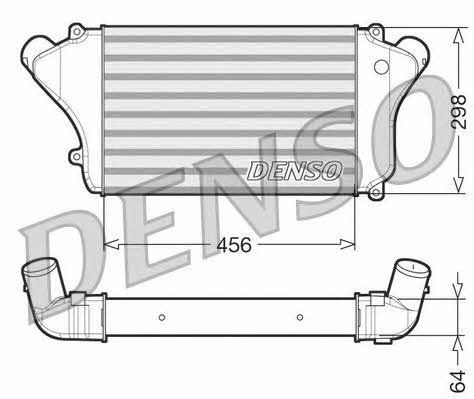 DIT45004 DENSO Intercooler, charger