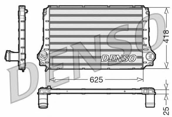 DENSO DIT50003 Intercooler, charger DIT50003