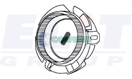 Fog lamp Depo 663-2004N-UE