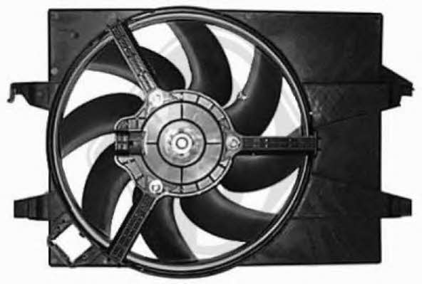 Diederichs 1404103 Hub, engine cooling fan wheel 1404103