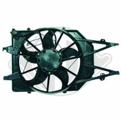 Diederichs 1415401 Hub, engine cooling fan wheel 1415401