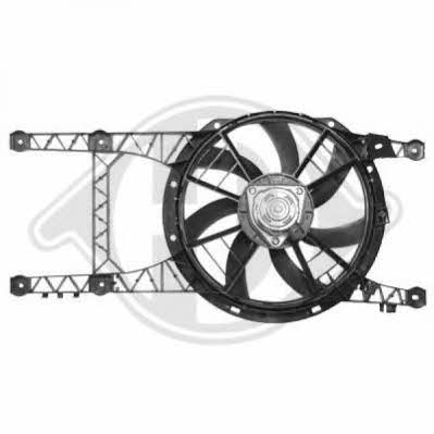 Diederichs 4472101 Hub, engine cooling fan wheel 4472101