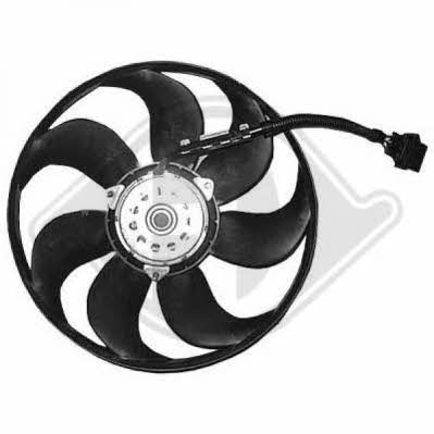 Diederichs 2213202 Hub, engine cooling fan wheel 2213202