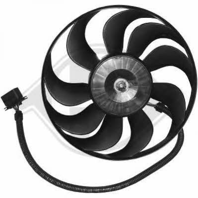 Diederichs 2213301 Hub, engine cooling fan wheel 2213301