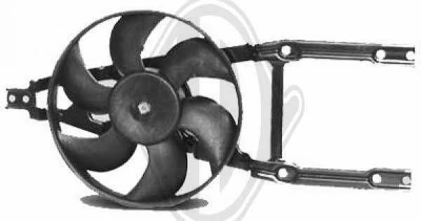 Diederichs 3433001 Hub, engine cooling fan wheel 3433001